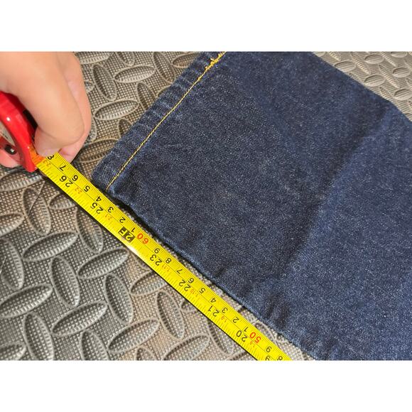 Adam Et Rope Womens Dark Wash Wide Leg Flare Jeans Size Japanese 34 US 26 - Picture 7 of 8